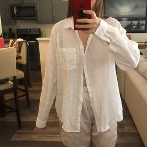 Button Up White Shirt